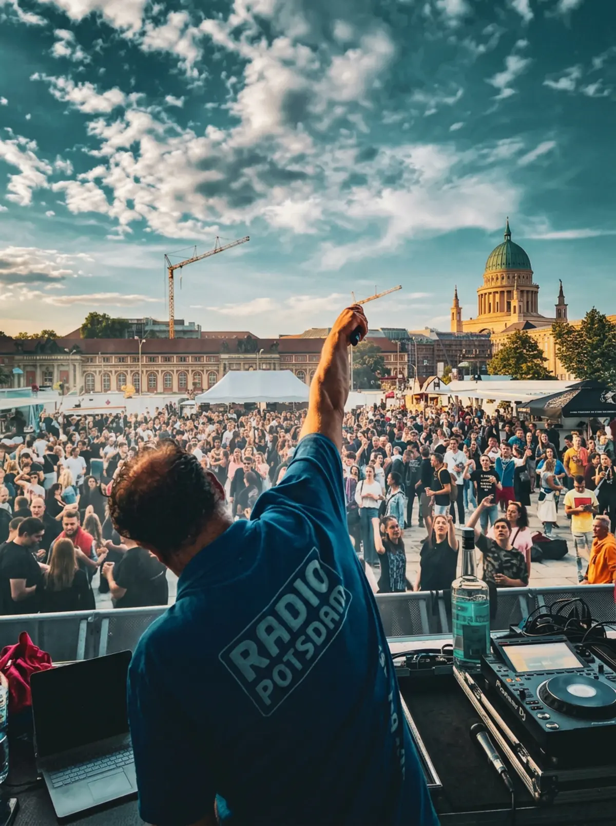 Manuel Prothmann DJ-Set auf Firmenfeier